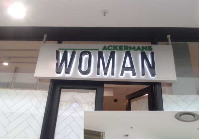 Ackermans Signage