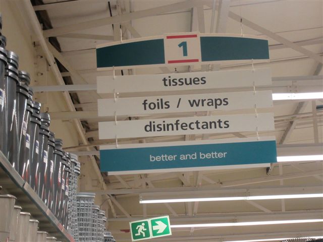 Slatted Ailse Indicator